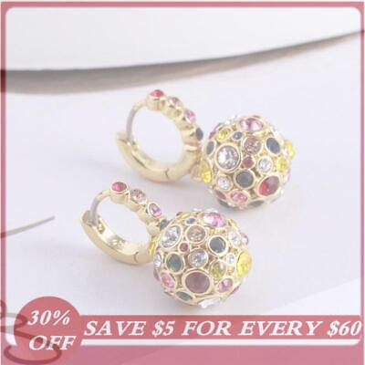 #ad Kate Spade New York Rhinestone Ball Stylish and Unique Earrings w Pouch
