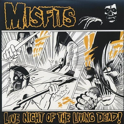 #ad Misfits Live Night Of The Living Dead Limited Edition Vinyl 1000 Copies Pressed