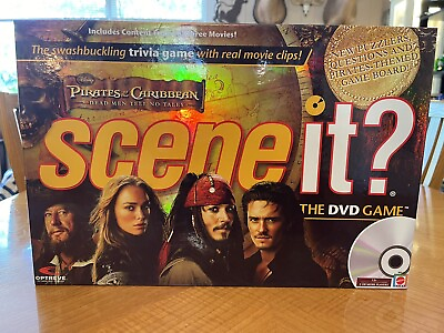 #ad Scene It? Pirates of the Caribbean Dead Men Tell No Tales DVD Game Complete