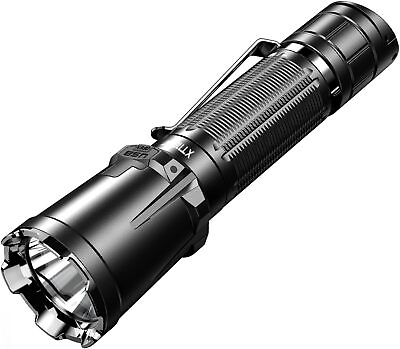#ad KLARUS XT11GT Pro 3300 Lumens Ultra Bright LED Rechargeable Tactical Flashlight