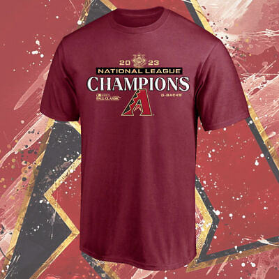 #ad SALE Arizona Diamondbacks 2023 National League Champions Locker Room T Shir
