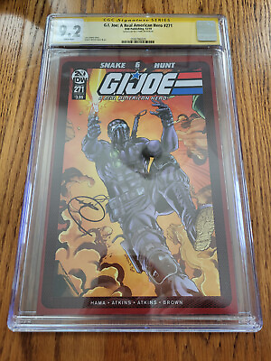 #ad IDW G.I. Joe: A Real American Hero #271 9.2 CGC Signature Signed by Ray Park