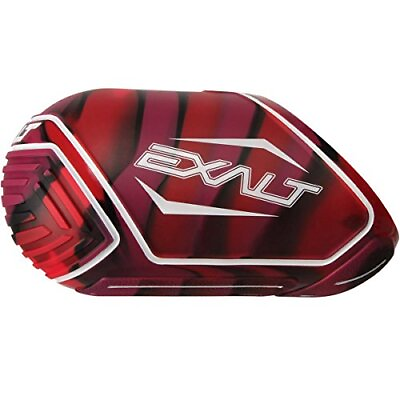 #ad Exalt Paintball Tank Cover Medium 68 72ci Red Swirl