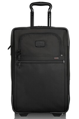 #ad NWT Tumi Alpha 2 United Airlines Crew Luggage Carry On in Black $675