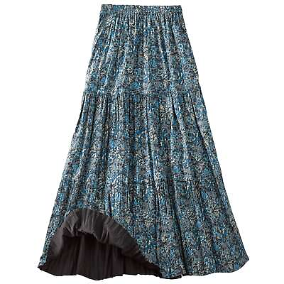 #ad Womens Reversible Long Skirt Broomstick Boho Midi Skirt by CATALOG CLASSICS