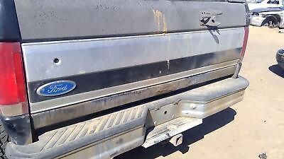 #ad 92 93 94 95 96 Ford Bronco Tail Finish Trim Panel On Tail Gate Oem