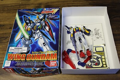 #ad Bandai Gundam W Series 01 Wing Gundam Action Figure Model in box