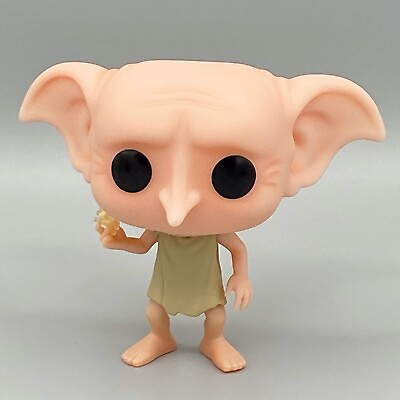 #ad Harry Potter • DOBBY the Elf • Funko Pop #75 Snapping Fingers • w Protector