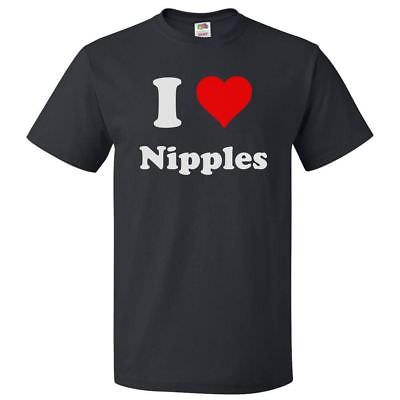 #ad I Love Nipples T shirt I Heart Nipples