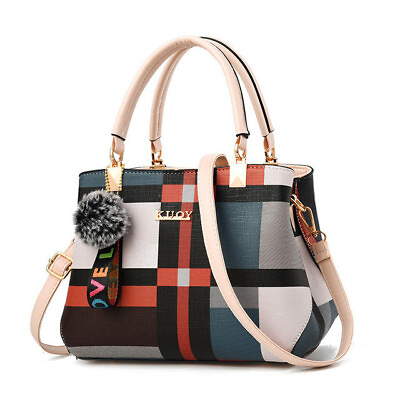 #ad New Luxury Handbag Women Stitching Wild Messenger Bags Designer Brand P
