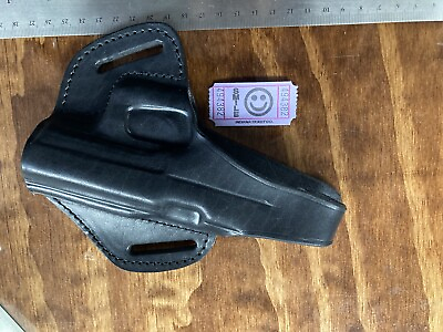 #ad Falco Heckler Koch HK P7 OWB Right Hand Leather holster With Thumb Break