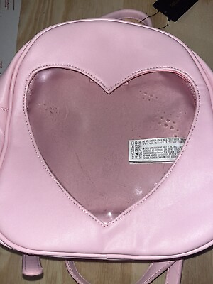 #ad Forever 21 Mini Backpack Handbag Pink Very Cute Brand New With Tags