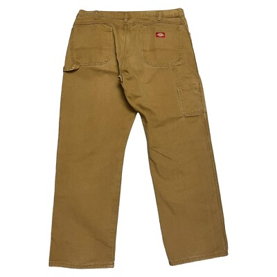 #ad Dickies Heavy Duty Cargo Carpenter Designer Work Pants Jeans Mens 38 x 32
