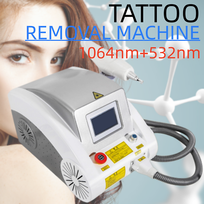 #ad ND YAG Laser Tattoo Removal Beauty Machine Pigments Removal For Home Salon SPA