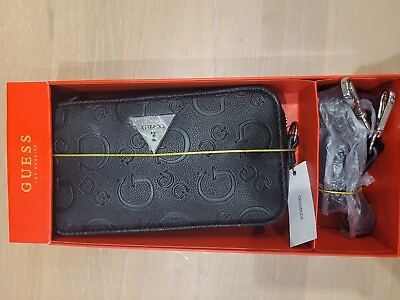#ad #ad Guess Crossbody Belt Bag A8934159 La Rosa Mini Handbag Woman Black Brand New