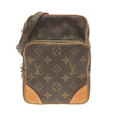 #ad Auth LOUIS VUITTON Amazone M45236 Brown Monogram TH0070 Shoulder Bag