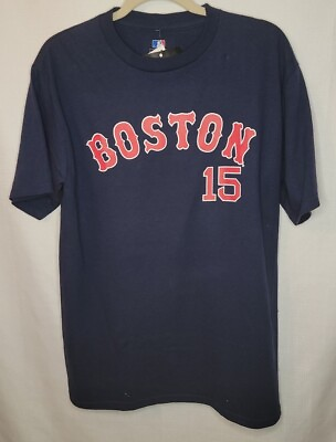 #ad Boston Red Sox Dustin Pedroia #15 Panda Men#x27;s Majestic Jersey Shirt Size: M. New