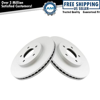 #ad Brake Rotors G Coated Disc Front Pair Set for Ford Escape Tribute Mariner