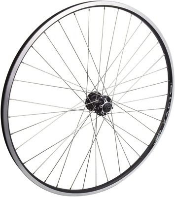 #ad 700C Front Wheel Quick Release 36H Black Msw Black Steel