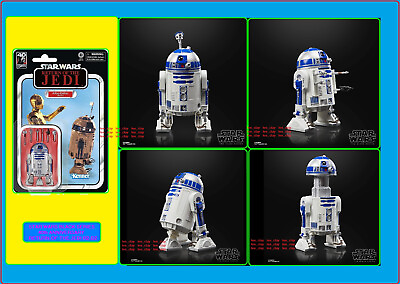 #ad Star Wars 40th Ann Black Series 6quot; Return of the Jedi R2 D2 SCRATCH N DENT