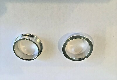 #ad ONE PAIR of 1 1 8 inch to 1 inch Bicycle ISO Headset Reducers 7075 T6 Aluminum