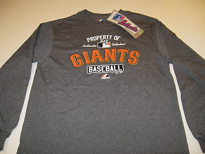 #ad Property of San Francisco Giants Authentic Collection L S Shirt New NWT Youth LG