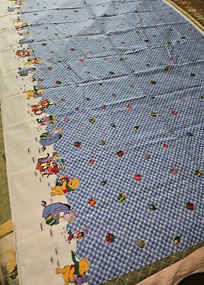 #ad Disney For Spring Industries Winnie The Pooh Border Cotton Fabric 3 Yards X 44quot;