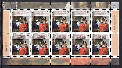 #ad Germany 2017 Treasures from German Museums Girl with the Wine Glass Sheet MNH