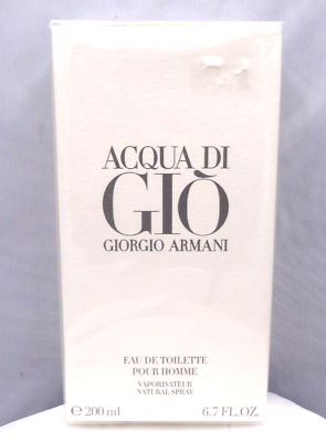 #ad Acqua Di Gio Cologne by Giorgio Armani 6.7 oz EDT Spray for Men new Original
