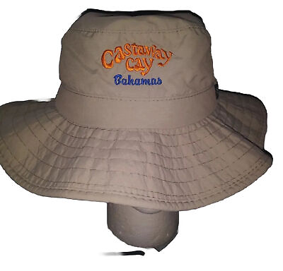 #ad DPC Dorfman Pacific Co NEW Bucket Hat ONE SIZE NEW WITH TAGS UPF 50 Bahamas