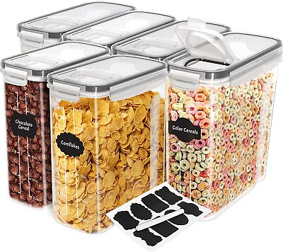 #ad Cereal Containers Storage Food Containers amp; Cereal Dispenser Utopia Kitchen