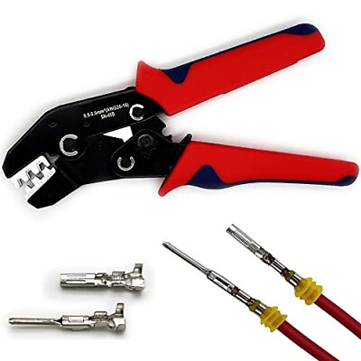 #ad Wire Terminal Crimping Tool Electrical Connector Crimping Pliers For