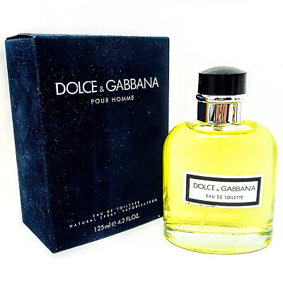 #ad Dolce amp; Gabbana Pour Homme 4.2 fl oz Eau de Toilette Spray for Men New In Box