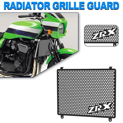 #ad ZRX 1100 1200 R S Radiator Guard Protector Cover For Kawasaki ZRX1100 ZRX1200R S
