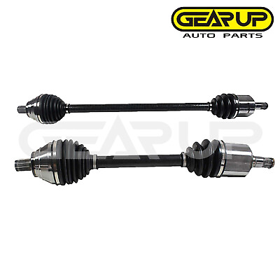 #ad Front Pair CV Axle Shaft Assembly For VW Jetta Auto Trans 1.8L 2.5L 1.4L 2005 18