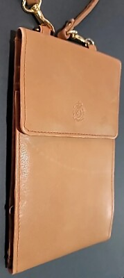 #ad Michael Stevens Leather quot;The Carry Allquot; Crossbody Walle