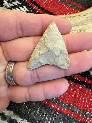 #ad Woodland Period Triangular Arrowhead Found In Ash County North Carolina. K7