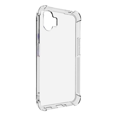 #ad Clear Soft TPU Bumper Shock Absorbing Phone for Case for Phone 1 MobileP