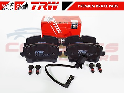 #ad FOR AUDI A4 A5 A6 A7 Q5 2007 REAR GENUINE TRW BRAKE PADS SET OEM BRAND NEW