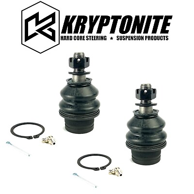 #ad Kryptonite 2 Lower Ball Joints For 1999 2016 GM 1500 SUVs W Cast Steel Arms