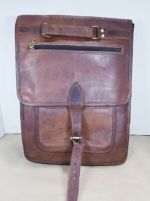 #ad Classy Leather Bag Mahi Leather Laptop Backpack Brown 16quot;