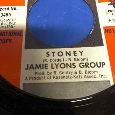 #ad Jamie Lyons Group – Stoney Rhapsody in F Major 7quot; VINYL 45 RPM