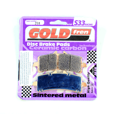 #ad GOLDfren Brake Pads Sintered for 2009 2014 KTM 1190 RC8R Front 1 Pair
