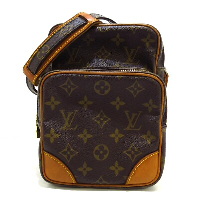 #ad Auth LOUIS VUITTON Amazone M45236 Brown Monogram TH0093 Shoulder Bag