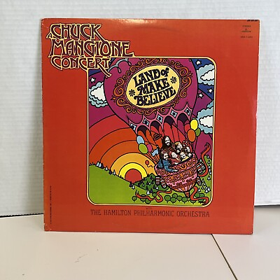 #ad Chuck Mangione Live Concert Land of Make Believe Concert Jazz Vinyl LP 1973