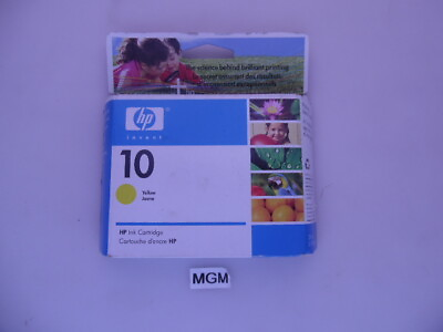 #ad HP 10 C4842A YELLOW Ink Cartridge FACTORY SEALED
