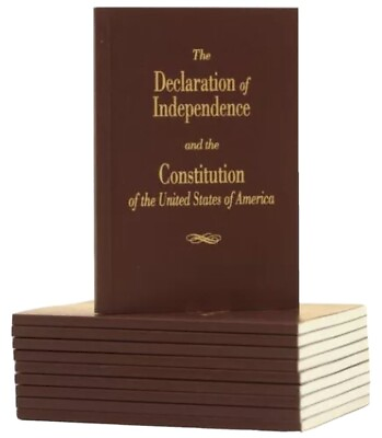 #ad Large Print Pocket Size Declaration Of Independence amp; Constitution of the USA