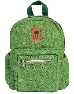 #ad 100 % Raw Hemp Mini Backpack Sustainable and Stylish for Travel amp; Everyday use