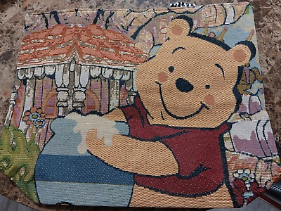 #ad Disney Winnie the Pooh Canvas Tote Bag with Inside pocket