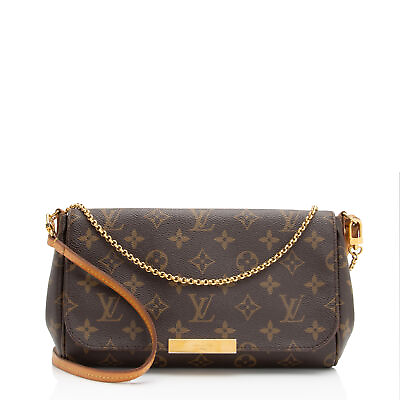 #ad Louis Vuitton Monogram Canvas Favorite MM Shoulder Bag